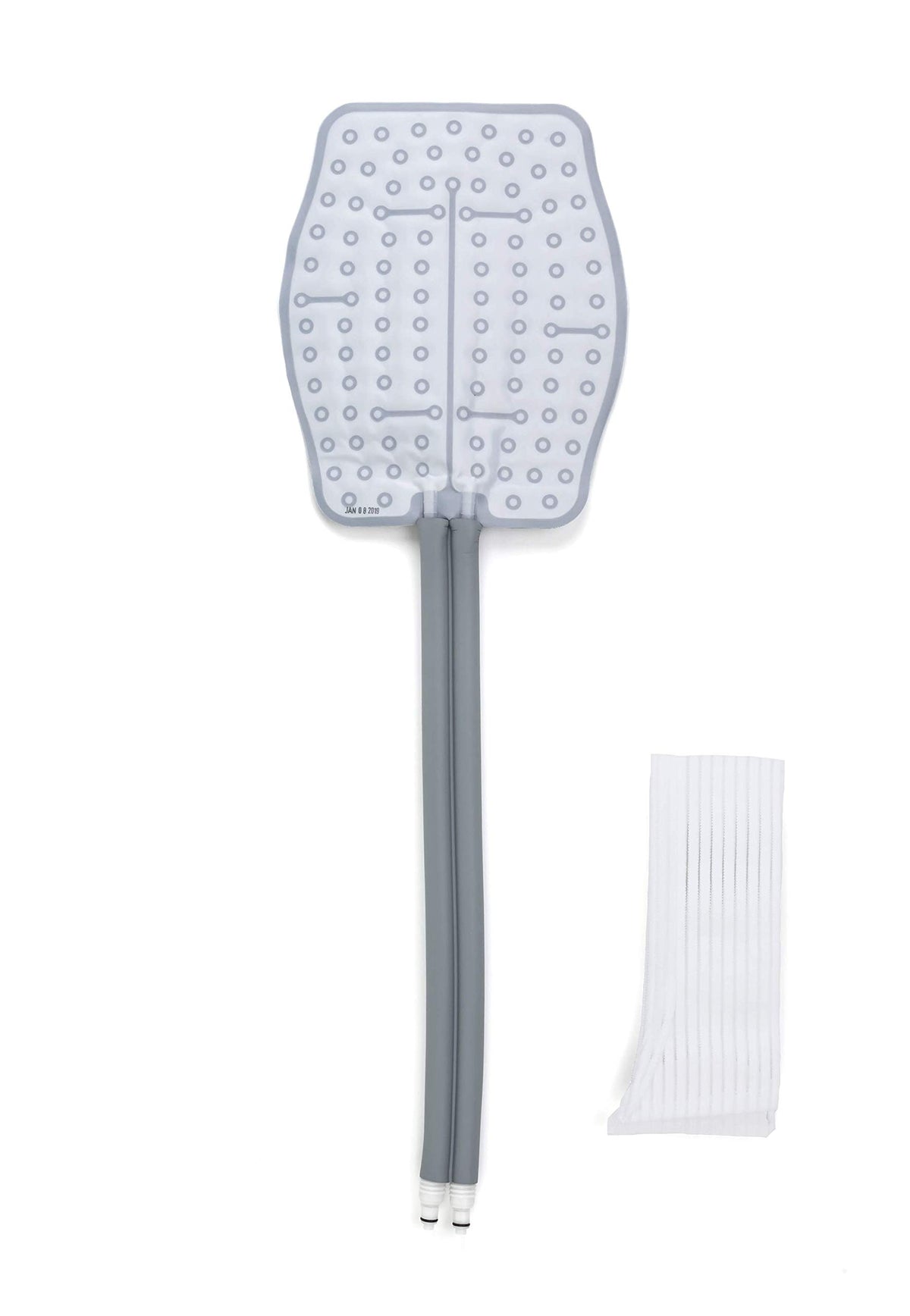 Ossur Cold Rush Cold Therapy Lumbar Pad | Ergonomic Pad for Post-Operative Pain and Lower Back Injuries | Works with Cryotherapy & Cold Therapy Machines | Includes Hose Connectors and Elastic Straps