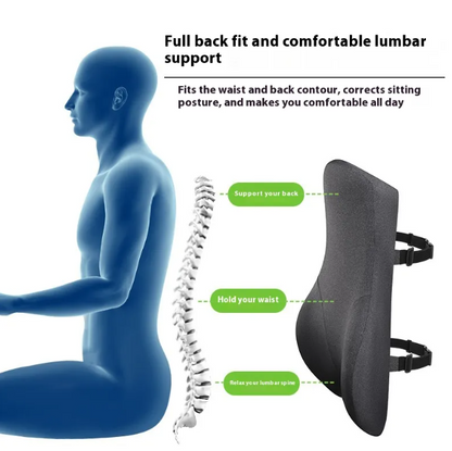 Memory Foam Lumbar Support Cushion